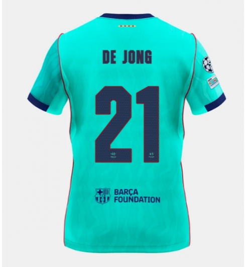 Koszulka piłkarska Barcelona Frenkie de Jong #21 Koszulka Trzeciej 2026-27 Krótki Rękaw Koszulka piłkarska Barcelona Frenkie de Jong #21 Koszulka Trzeciej 2026-27 Krótki Rękaw