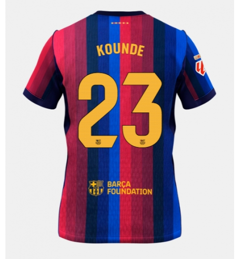 Koszulka piłkarska Barcelona Jules Kounde #23 Koszulka Podstawowej 2026-27 Krótki Rękaw Koszulka piłkarska Barcelona Jules Kounde #23 Koszulka Podstawowej 2026-27 Krótki Rękaw