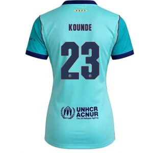 Koszulka piłkarska Barcelona Jules Kounde #23 Koszulka Trzeciej damskie 2026-27 Krótki Rękaw Koszulka piłkarska Barcelona Jules Kounde #23 Koszulka Trzeciej damskie 2026-27 Krótki Rękaw