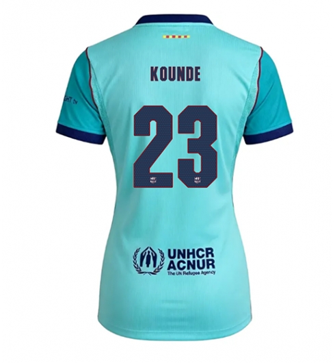 Koszulka piłkarska Barcelona Jules Kounde #23 Koszulka Trzeciej damskie 2026-27 Krótki Rękaw Koszulka piłkarska Barcelona Jules Kounde #23 Koszulka Trzeciej damskie 2026-27 Krótki Rękaw