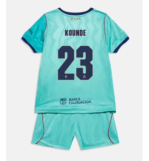 Koszulka piłkarska Barcelona Jules Kounde #23 Koszulka Trzeciej dziecięce 2026-27 Krótki Rękaw (+ Krótkie spodenki) Koszulka piłkarska Barcelona Jules Kounde #23 Koszulka Trzeciej dziecięce 2026-27 Krótki Rękaw (+ Krótkie spodenki)