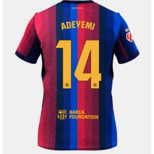 Koszulka piłkarska Barcelona Karim Adeyemi #14 Koszulka Podstawowej 2026-27 Krótki Rękaw Koszulka piłkarska Barcelona Karim Adeyemi #14 Koszulka Podstawowej 2026-27 Krótki Rękaw