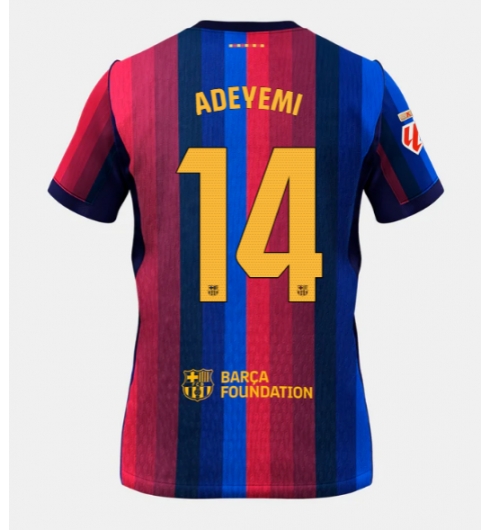 Koszulka piłkarska Barcelona Karim Adeyemi #14 Koszulka Podstawowej 2026-27 Krótki Rękaw Koszulka piłkarska Barcelona Karim Adeyemi #14 Koszulka Podstawowej 2026-27 Krótki Rękaw