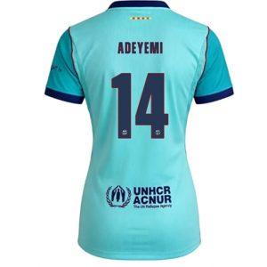Koszulka piłkarska Barcelona Karim Adeyemi #14 Koszulka Trzeciej damskie 2026-27 Krótki Rękaw Koszulka piłkarska Barcelona Karim Adeyemi #14 Koszulka Trzeciej damskie 2026-27 Krótki Rękaw