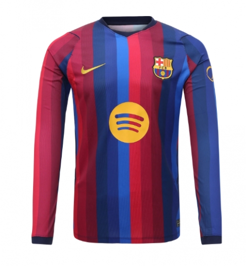 Koszulka piłkarska Barcelona Koszulka Podstawowej 2026-27 Długi Rękaw Koszulka piłkarska Barcelona Koszulka Podstawowej 2026-27 Długi Rękaw
