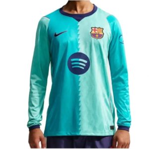Koszulka piłkarska Barcelona Koszulka Trzeciej 2026-27 Długi Rękaw Koszulka piłkarska Barcelona Koszulka Trzeciej 2026-27 Długi Rękaw