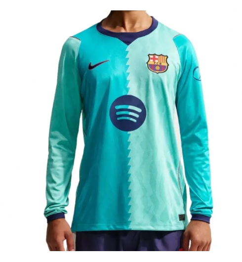 Koszulka piłkarska Barcelona Koszulka Trzeciej 2026-27 Długi Rękaw Koszulka piłkarska Barcelona Koszulka Trzeciej 2026-27 Długi Rękaw