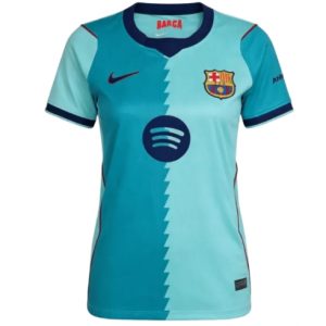 Koszulka piłkarska Barcelona Koszulka Trzeciej damskie 2026-27 Krótki Rękaw Koszulka piłkarska Barcelona Koszulka Trzeciej damskie 2026-27 Krótki Rękaw