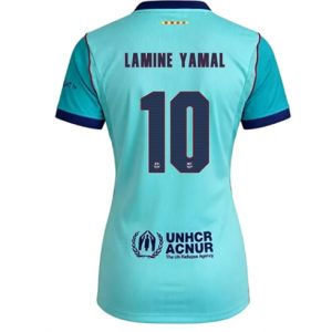 Koszulka piłkarska Barcelona Lamine Yamal #10 Koszulka Trzeciej damskie 2026-27 Krótki Rękaw Koszulka piłkarska Barcelona Lamine Yamal #10 Koszulka Trzeciej damskie 2026-27 Krótki Rękaw