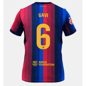 Koszulka piłkarska Barcelona Paez Gavi #6 Koszulka Podstawowej 2026-27 Krótki Rękaw Koszulka piłkarska Barcelona Paez Gavi #6 Koszulka Podstawowej 2026-27 Krótki Rękaw