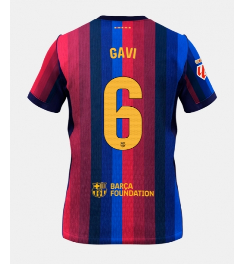 Koszulka piłkarska Barcelona Paez Gavi #6 Koszulka Podstawowej 2026-27 Krótki Rękaw Koszulka piłkarska Barcelona Paez Gavi #6 Koszulka Podstawowej 2026-27 Krótki Rękaw