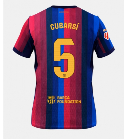 Koszulka piłkarska Barcelona Pau Cubarsi #5 Koszulka Podstawowej 2026-27 Krótki Rękaw Koszulka piłkarska Barcelona Pau Cubarsi #5 Koszulka Podstawowej 2026-27 Krótki Rękaw