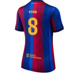 Koszulka piłkarska Barcelona Pedri Gonzalez #8 Koszulka Podstawowej damskie 2026-27 Krótki Rękaw Koszulka piłkarska Barcelona Pedri Gonzalez #8 Koszulka Podstawowej damskie 2026-27 Krótki Rękaw