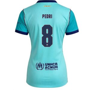 Koszulka piłkarska Barcelona Pedri Gonzalez #8 Koszulka Trzeciej damskie 2026-27 Krótki Rękaw 156 Koszulka piłkarska Barcelona Pedri Gonzalez #8 Koszulka Trzeciej damskie 2026-27 Krótki Rękaw