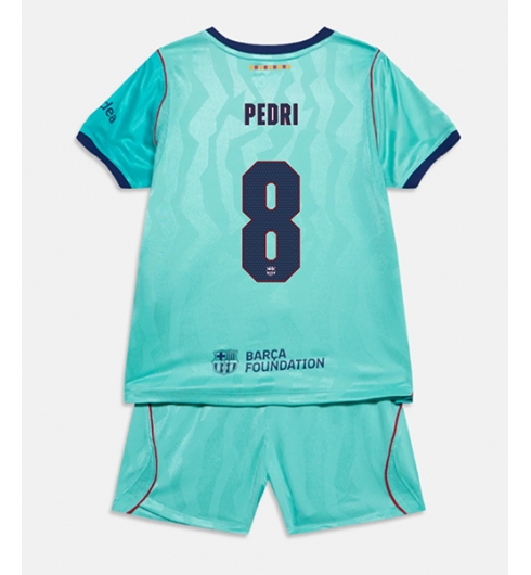 Koszulka piłkarska Barcelona Pedri Gonzalez #8 Koszulka Trzeciej dziecięce 2026-27 Krótki Rękaw (+ Krótkie spodenki) Koszulka piłkarska Barcelona Pedri Gonzalez #8 Koszulka Trzeciej dziecięce 2026-27 Krótki Rękaw (+ Krótkie spodenki)
