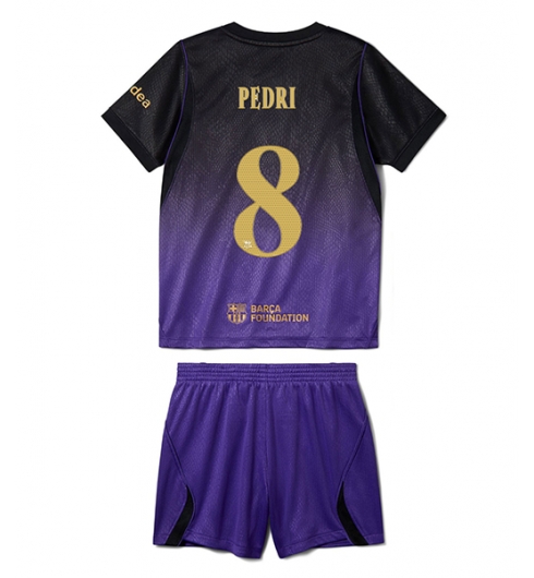 Koszulka piłkarska Barcelona Pedri Gonzalez #8 Koszulka Wyjazdowej dziecięce 2026-27 Krótki Rękaw (+ Krótkie spodenki) Koszulka piłkarska Barcelona Pedri Gonzalez #8 Koszulka Wyjazdowej dziecięce 2026-27 Krótki Rękaw (+ Krótkie spodenki)