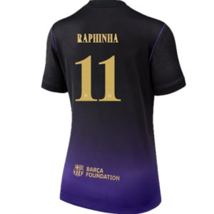 Koszulka piłkarska Barcelona Raphinha Belloli #11 Koszulka Wyjazdowej damskie 2026-27 Krótki Rękaw Koszulka piłkarska Barcelona Raphinha Belloli #11 Koszulka Wyjazdowej damskie 2026-27 Krótki Rękaw