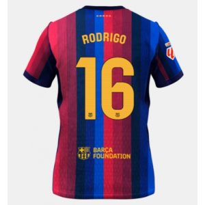 Koszulka piłkarska Barcelona Rodri Hernandez #16 Koszulka Podstawowej 2026-27 Krótki Rękaw Koszulka piłkarska Barcelona Rodri Hernandez #16 Koszulka Podstawowej 2026-27 Krótki Rękaw