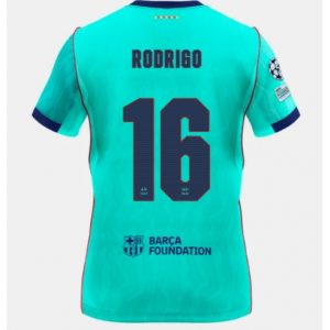 Koszulka piłkarska Barcelona Rodri Hernandez #16 Koszulka Trzeciej 2026-27 Krótki Rękaw Koszulka piłkarska Barcelona Rodri Hernandez #16 Koszulka Trzeciej 2026-27 Krótki Rękaw