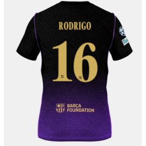 Koszulka piłkarska Barcelona Rodri Hernandez #16 Koszulka Wyjazdowej 2026-27 Krótki Rękaw Koszulka piłkarska Barcelona Rodri Hernandez #16 Koszulka Wyjazdowej 2026-27 Krótki Rękaw