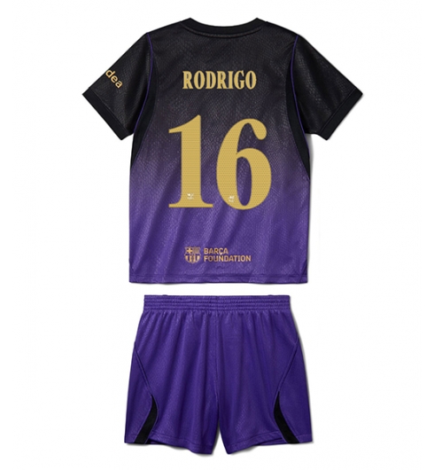 Koszulka piłkarska Barcelona Rodri Hernandez #16 Koszulka Wyjazdowej dziecięce 2026-27 Krótki Rękaw (+ Krótkie spodenki) Koszulka piłkarska Barcelona Rodri Hernandez #16 Koszulka Wyjazdowej dziecięce 2026-27 Krótki Rękaw (+ Krótkie spodenki)
